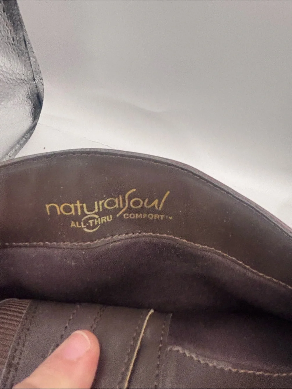 Natural Soul Women's Brown Over-the-Knee Riding Boots